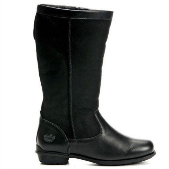 NWOB UGG Brookfield Leather Suede Sheepskin Boots - Picture 4 of 4